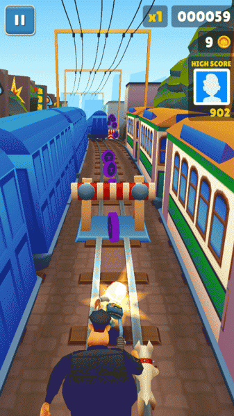 地铁跑酷最衰的神念版