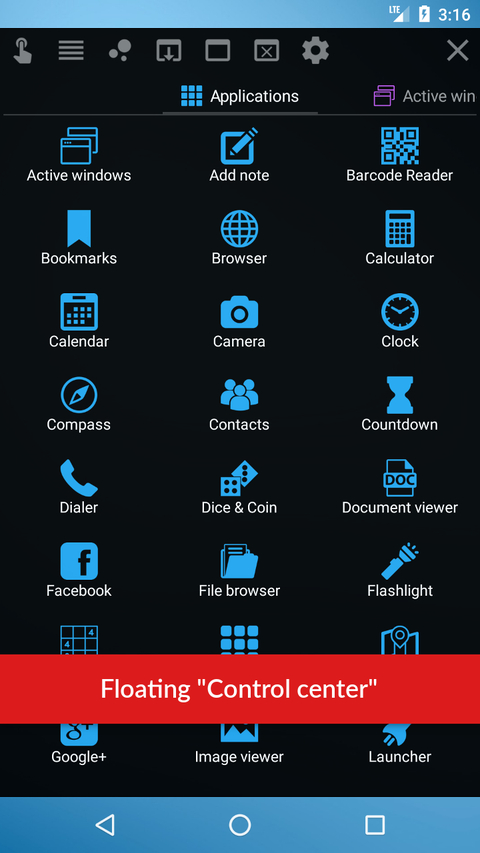 Floating Apps(浮动应用程序)