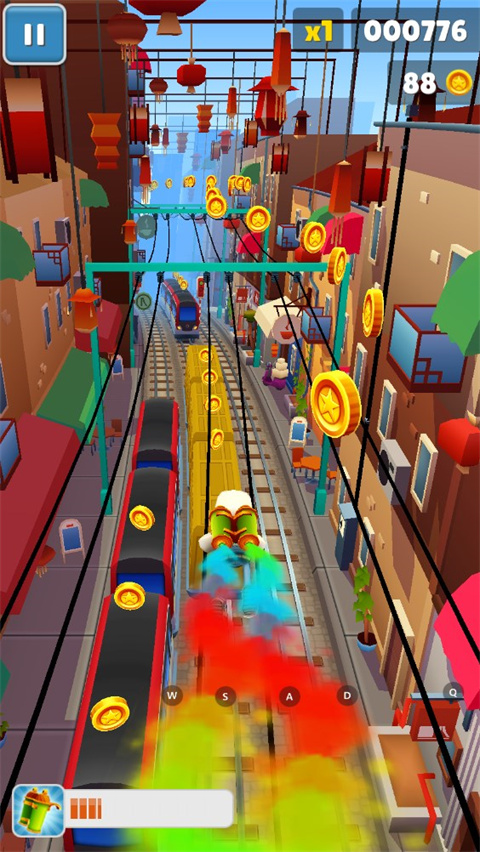 地铁跑酷上海版