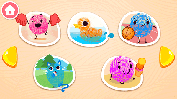 宝宝手指画游戏