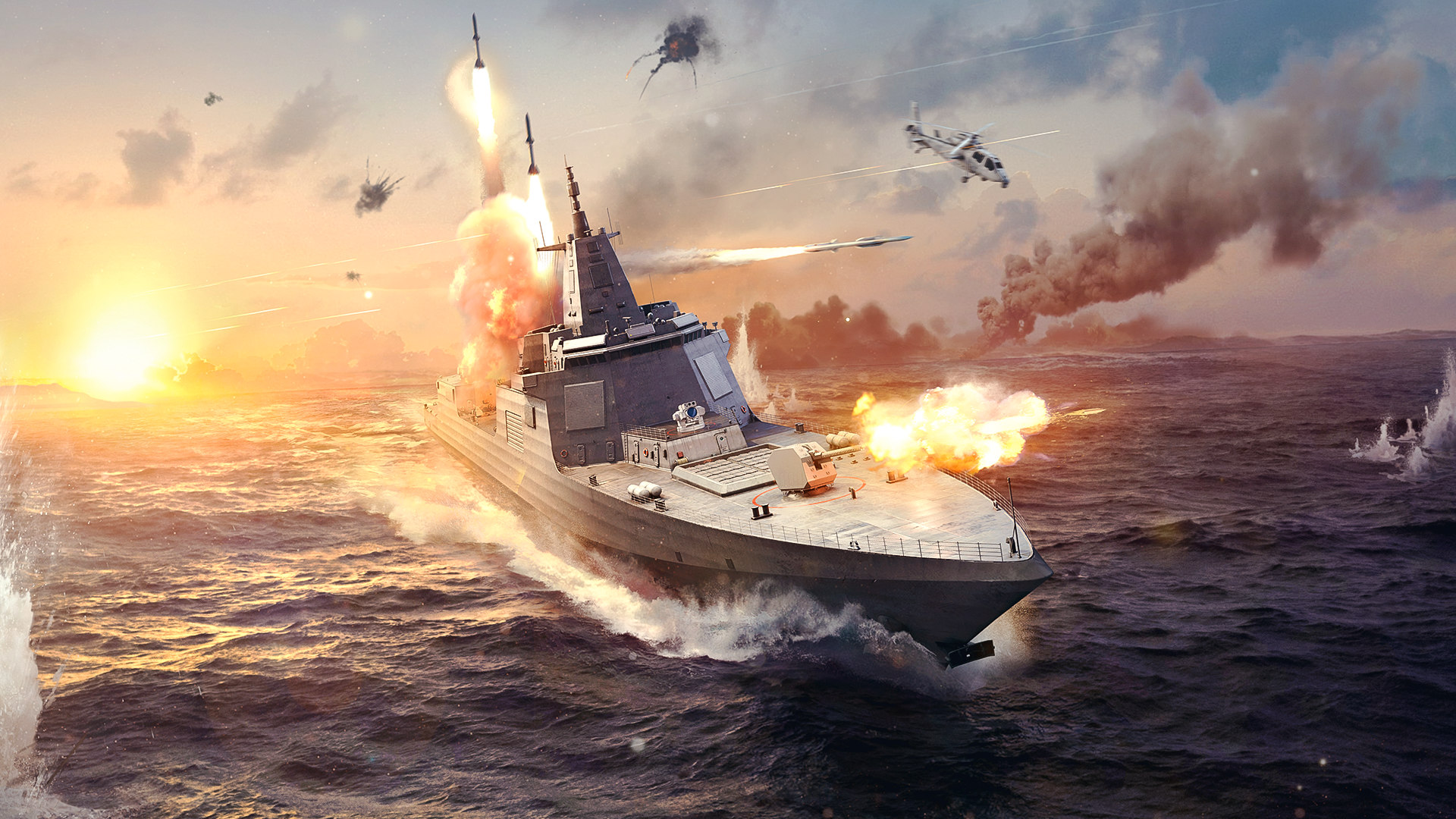 现代战舰国际版(Modern Warships)