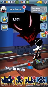 地铁跑酷黑白杰克定制版