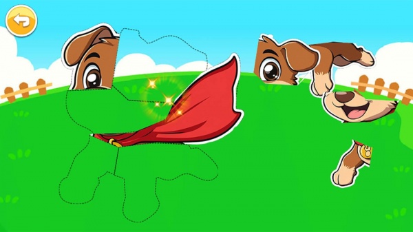 宝宝儿童动物拼图app