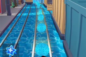 地铁跑酷蓝色金币定制版