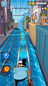地铁跑酷蓝色金币定制版