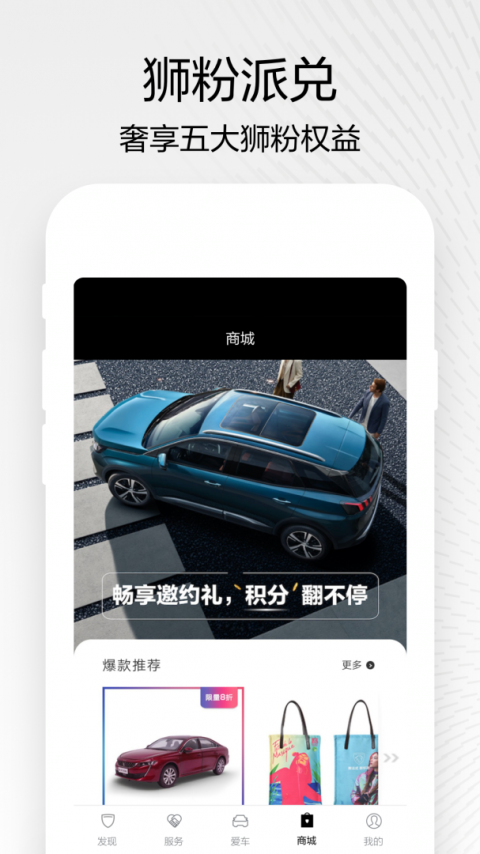 东风标致汽车服务平台