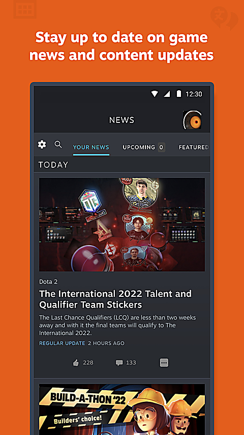 steam游戏社区app