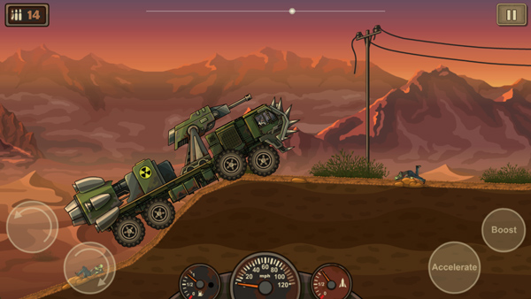 战车撞僵尸游戏