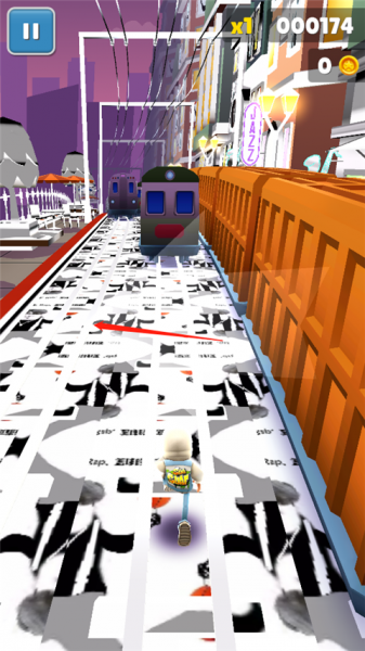 地铁跑酷蔡徐坤金币魔改版