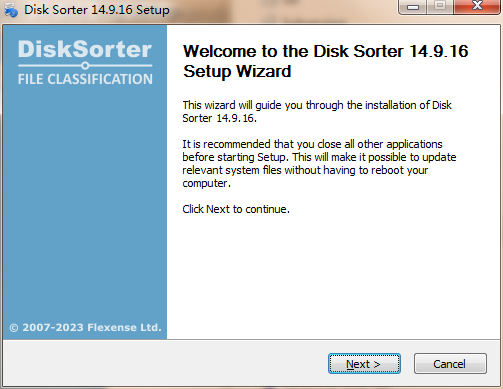 Disk Sorter