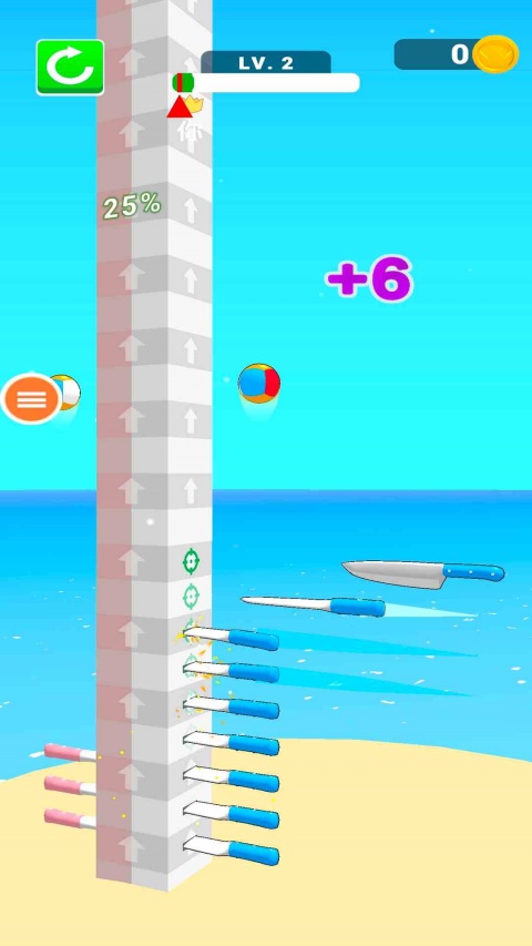 飞刀大挑战游戏