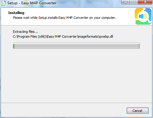 Easy M4P Converter