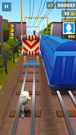 地铁跑酷最衰的神念版