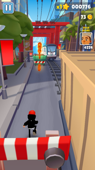 地铁跑酷黑化版