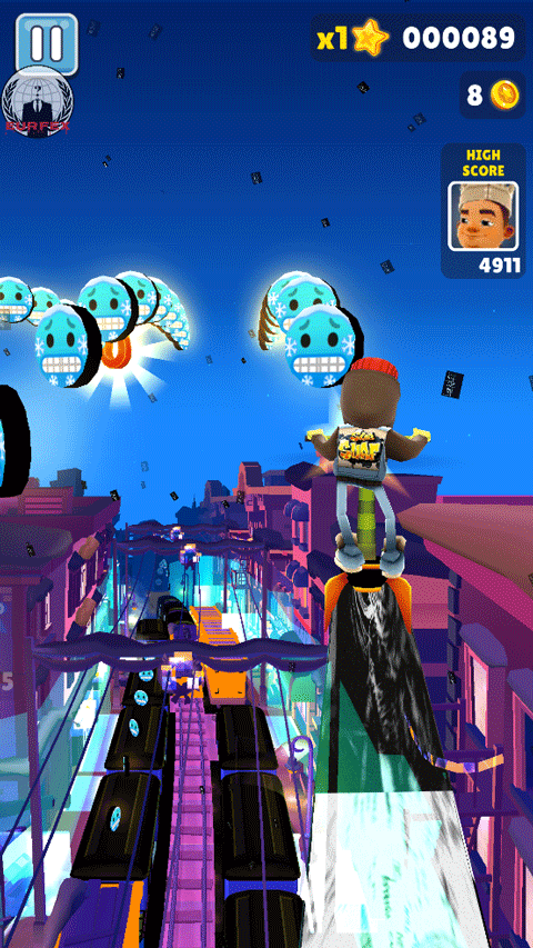 地铁跑酷QAQ3.0定制版