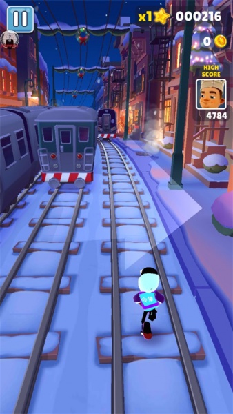 地铁跑酷黑色精灵小黑定制版