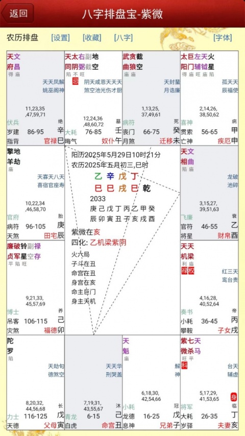 八字排盘宝（在线排盘）