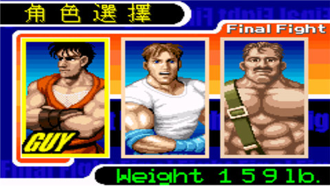 快打旋风汉化版(隐藏人物)