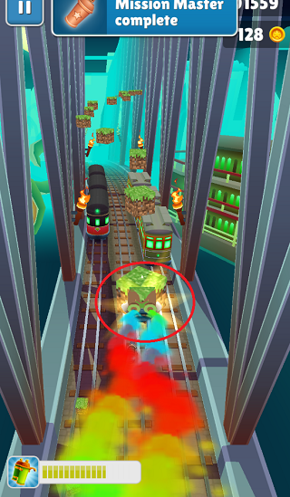 地铁跑酷荔枝定制草方块版