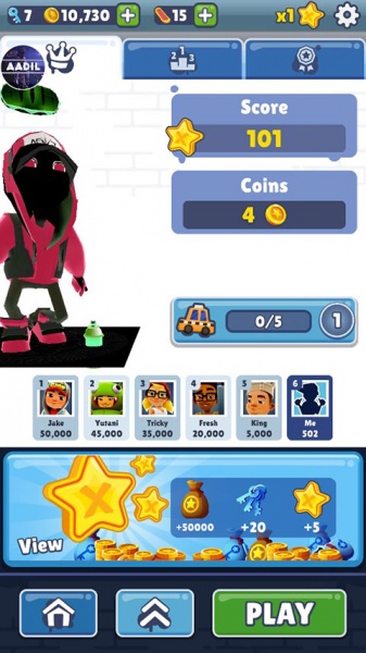 地铁跑酷cenk7公益4.0版