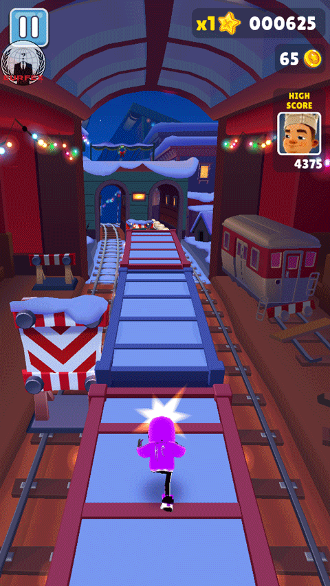 地铁跑酷墨水HC版