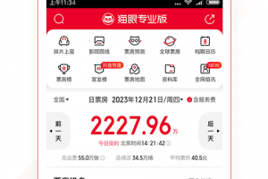 猫眼专业版app