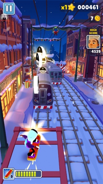 地铁跑酷黑色精灵小黑定制版