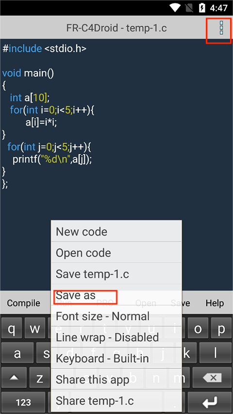 C4Droid手机版