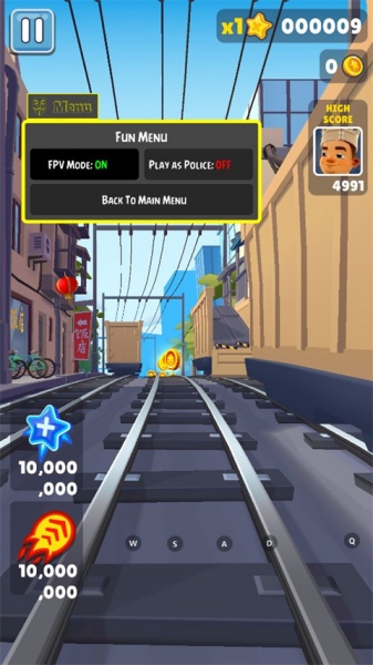 地铁跑酷狗子视角版