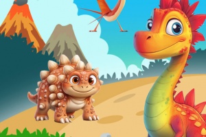 宝宝恐龙涂色本官方版