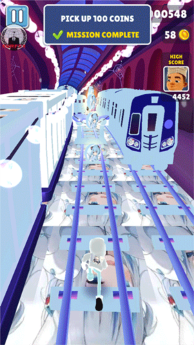 地铁跑酷猫羽雫版