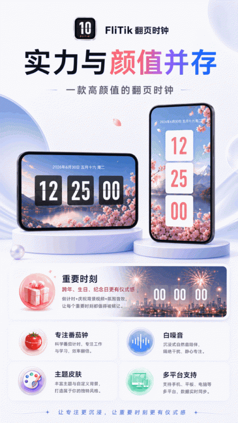 FliTik翻页时钟