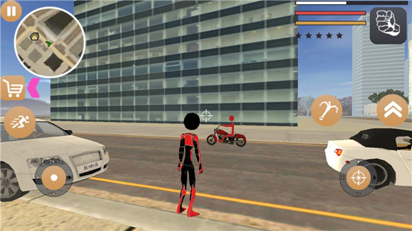 火柴人绳索英雄2中文版