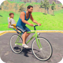 爸爸送儿子上学中文版