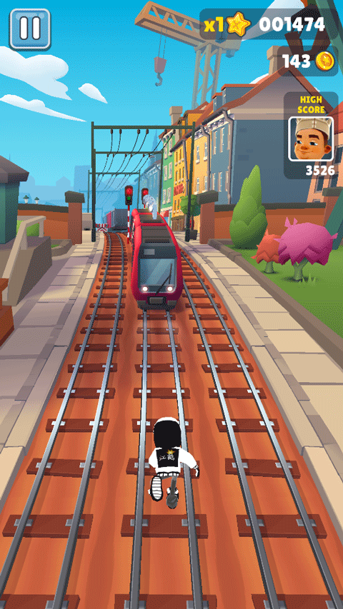 地铁跑酷江鹤专属版