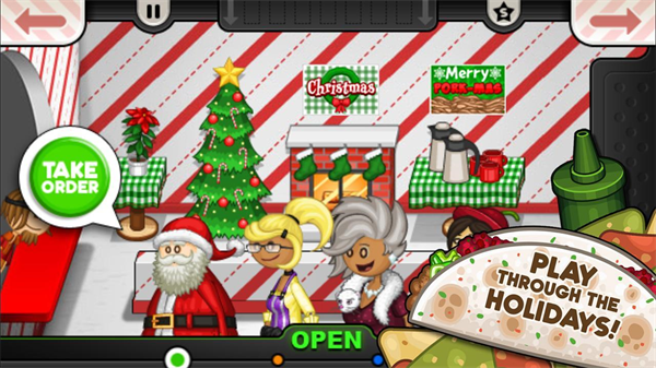 老爹的鸡肉卷店游戏