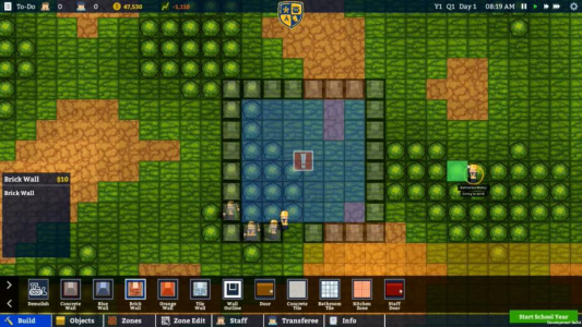 学术界：学校模拟