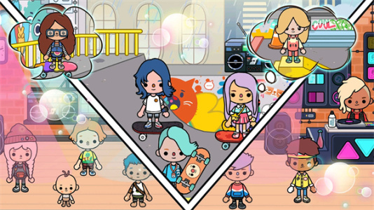 托卡生活闺蜜家游戏