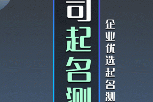 公司起名测名app