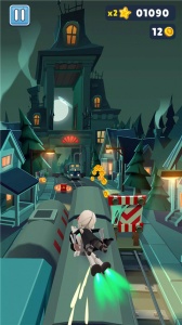 地铁跑酷鬼屋版