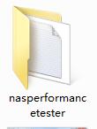 NAS performance tester