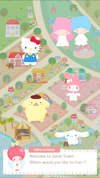 三丽鸥明星的微笑小镇手游