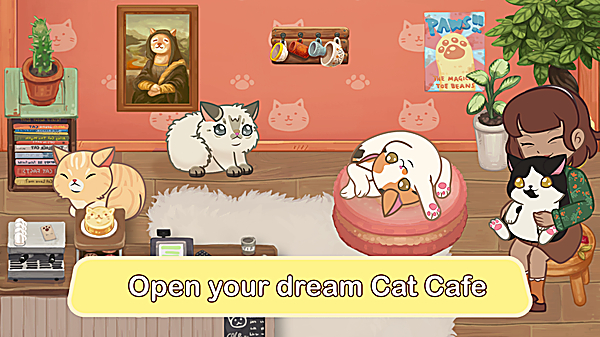 绒毛猫咖啡厅最新版(Cat Cafe)