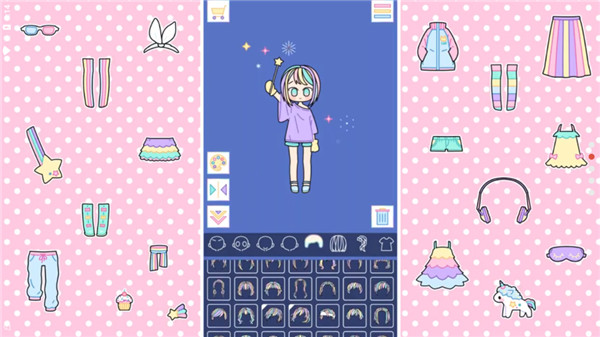 粉彩女孩破解版