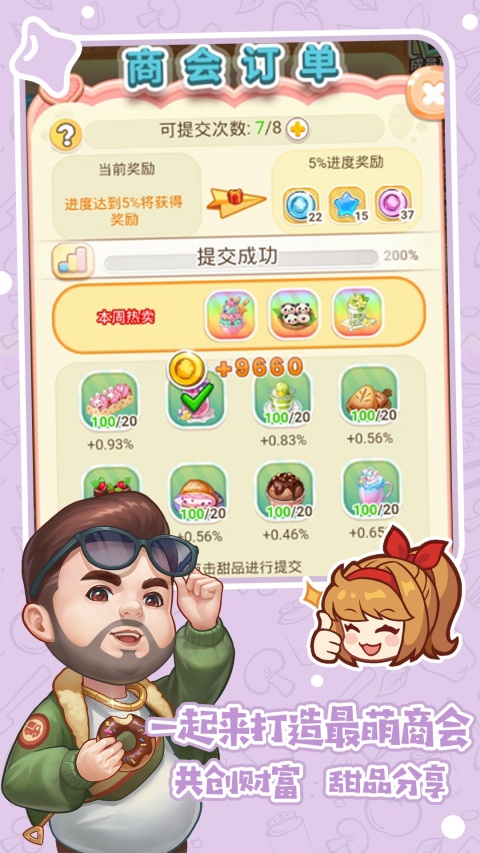 创意甜品屋测试服