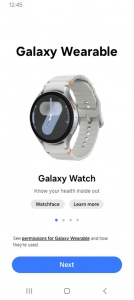 Galaxy Wearable app官方版