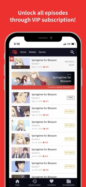 toomics玩漫中国版