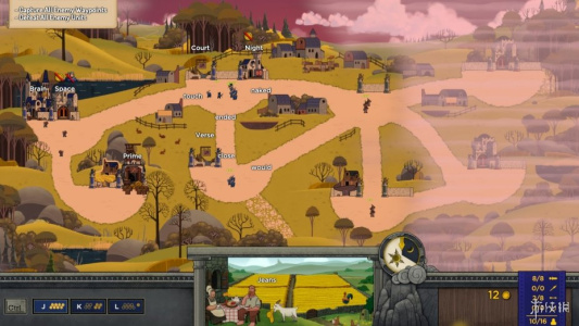 触摸式故事：策略打字