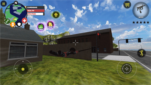 火柴人绳索英雄无限金币钻石版