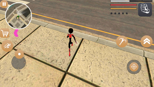 火柴人绳索英雄2中文版